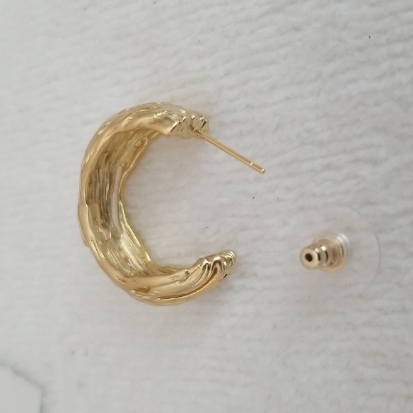 New Kendra Scott Caprise Hoop Earrings - Picture 4 of 6